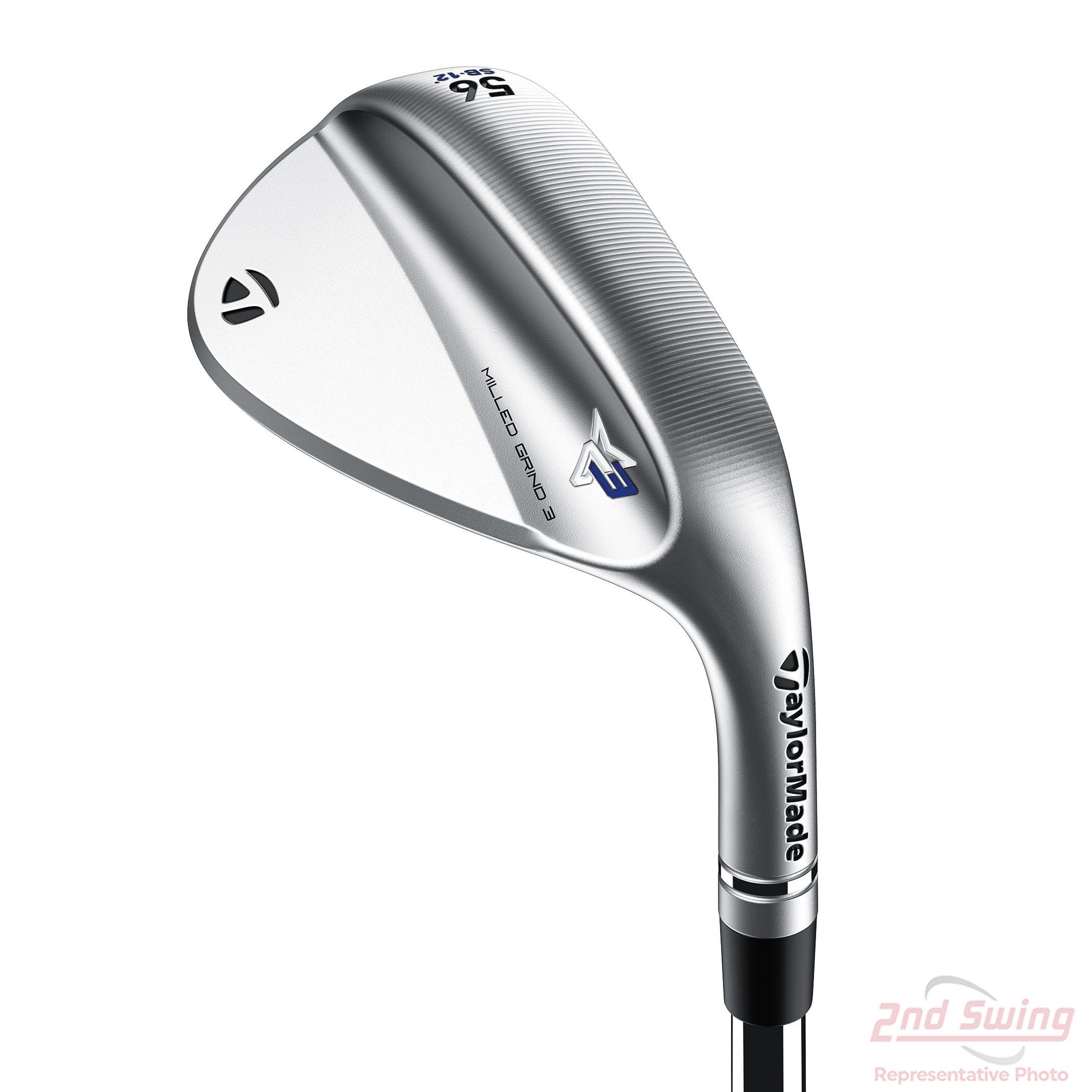 TaylorMade Milled Grind 3 Raw Chrome Wedge | 2nd Swing Golf